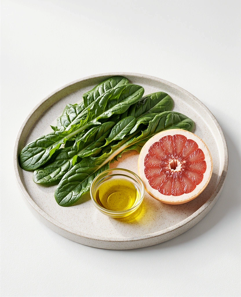 Frische, gesunde Lebensmittelkomposition